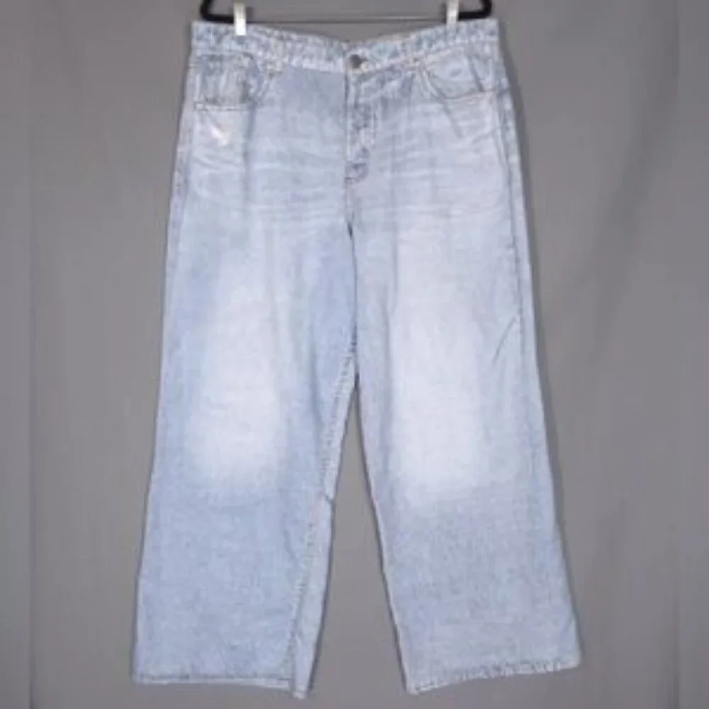 NWOT JOIE Pants Soft Wide Leg Lightweight Stretch Cotton Jeans‎ Look Size XL/TG - Picture 2 of 11